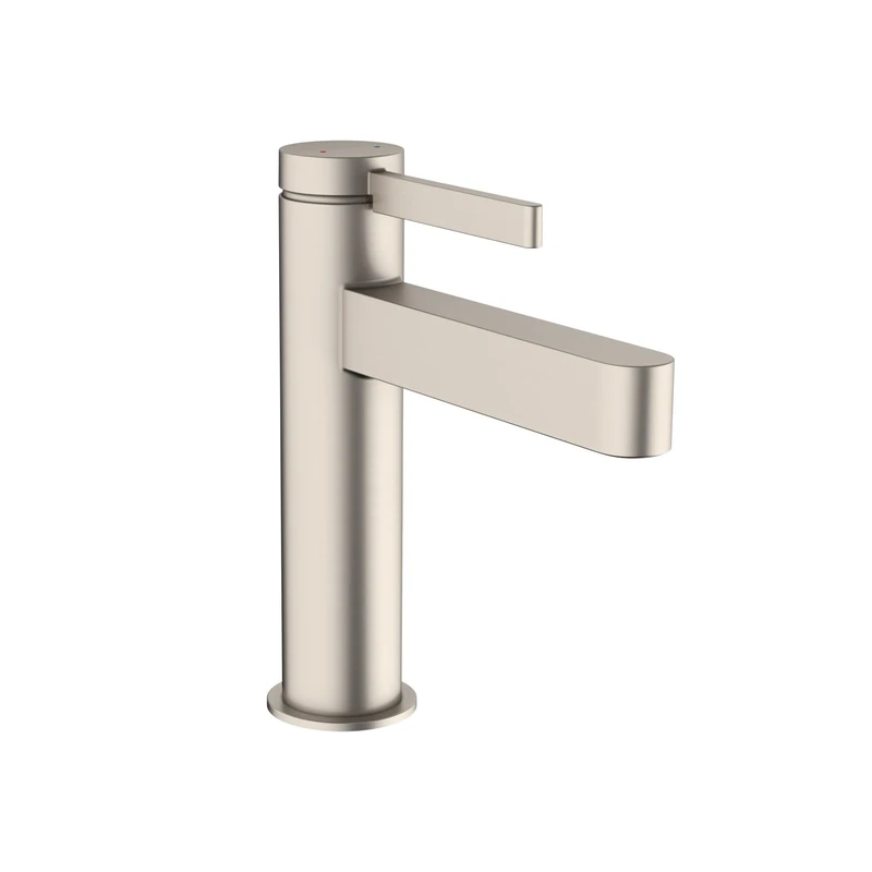 hansgrohe Finoris Modern 1-Handle 1-Hole 0-inch Tall Bathroom Sink Faucet in Brushed Nickel, 76020821