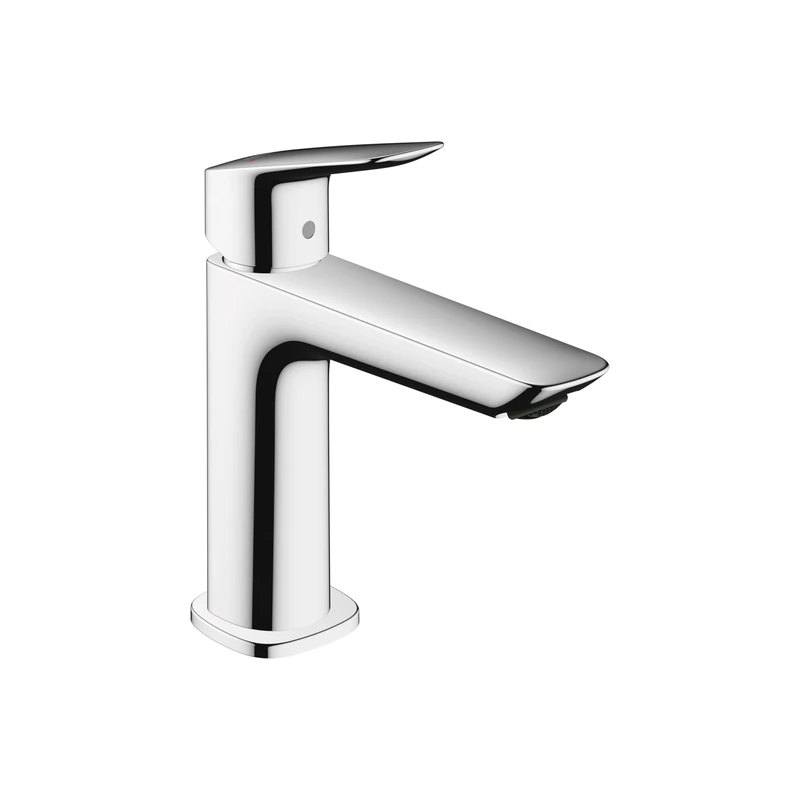 hansgrohe 71253001 Logis Fine 110 with Pop-Up Drain, Chrome 1.2 GPM Single Hole Bathroom Faucet