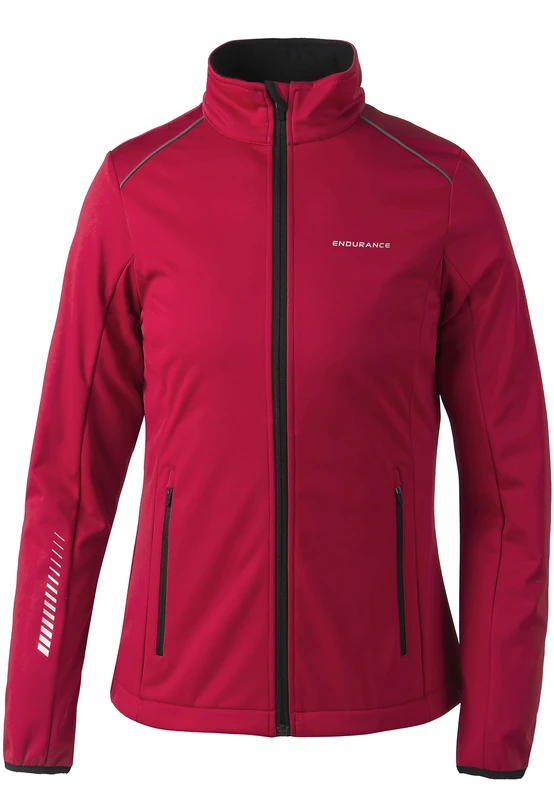 ENDURANCE Zora Jacket Chinese Red 40