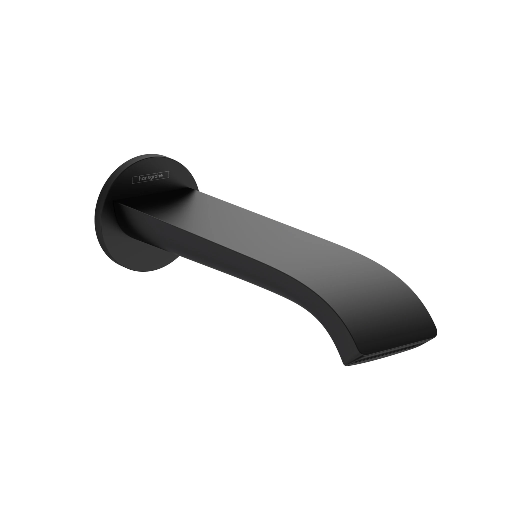 hansgrohe Vivenis Modern Tub Spout in Matte Black, 75410671