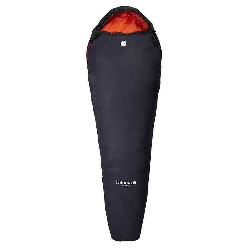 Lafuma - Active 0° - Unisex Sleeping Bag with Compression Bag - Synthetic - Water repellent - Tear-resistant - Dark blue