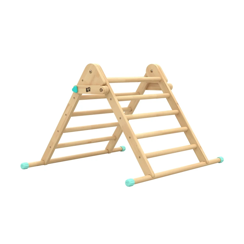 TP Toys, Active-Tots, Indoor Wooden Climbing Frame for Babys and Toddlers, Indoor Use, Pikler Style Triangle, Baby Toys, Interative Play Gym for Infants, 12 Months+, Wood