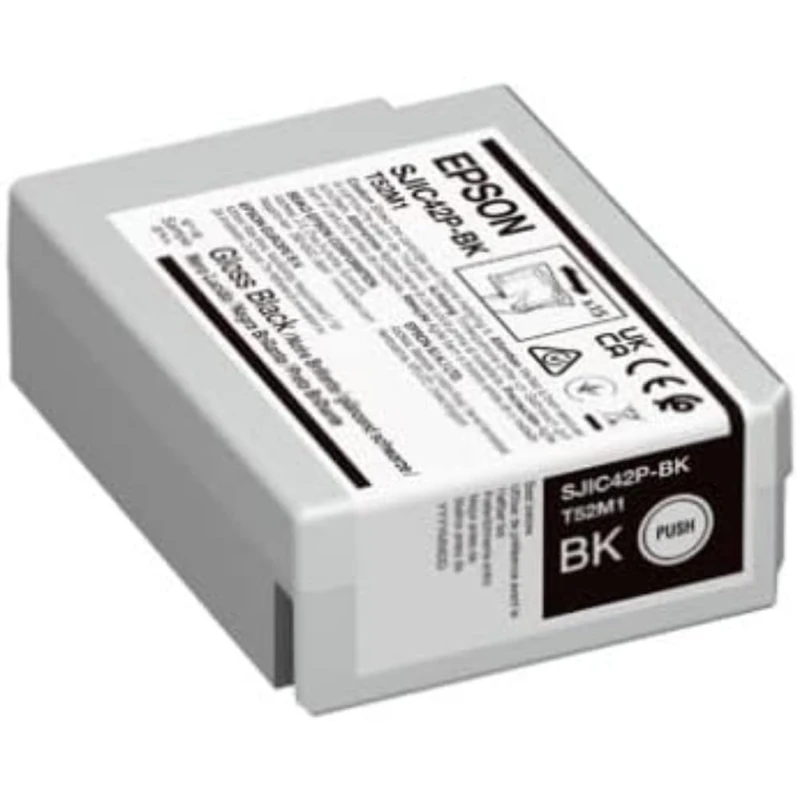 Epson - BS Label Consumables U4 SJIC42P-BK Cartridge
