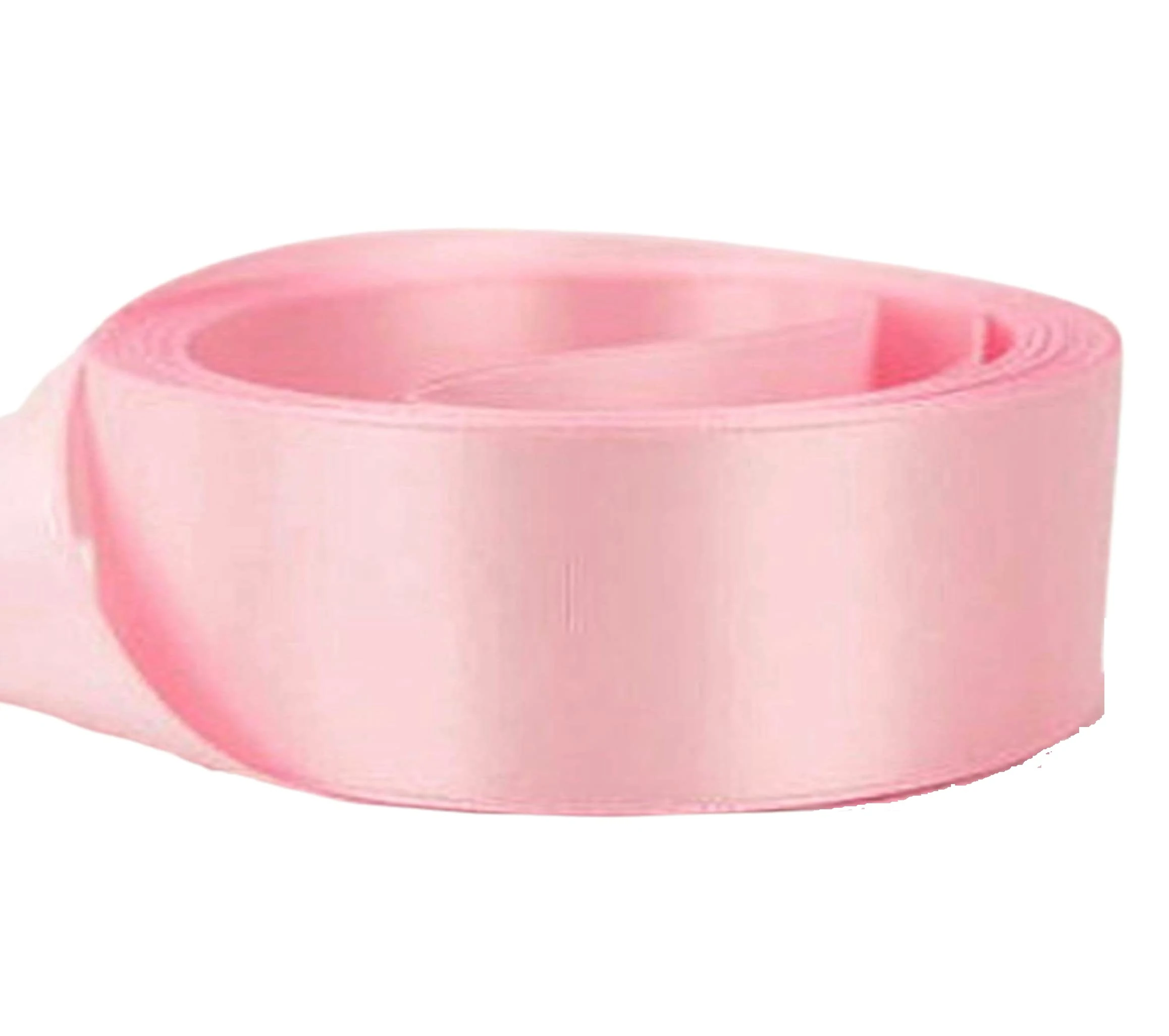 Double Sided Satin Ribbon Size 15mm x 10 Meters, Perfect for Gifts Wrap Sew Party, Decorations Events Dress Wedding Christmas Crafts, Bows Car, DIY, Bouquets, Cake More (Light Pink)