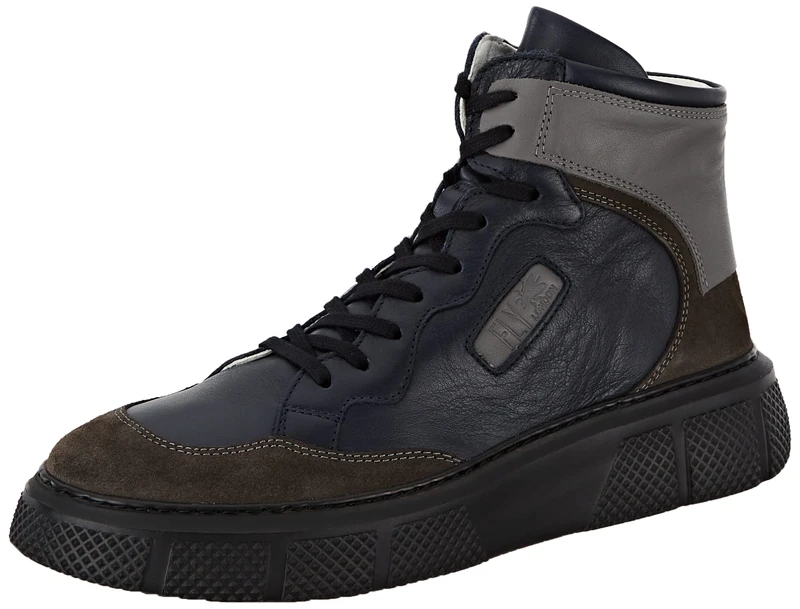 Fly London Women's EPPE531FLY Ankle Boot, Grey/Navy/Grey, 3 UK