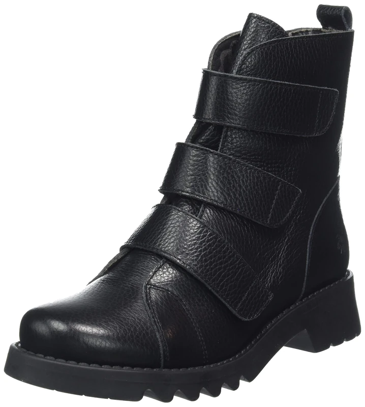 Fly London Women's RACH790FLY Combat Boot, Black, 4 UK