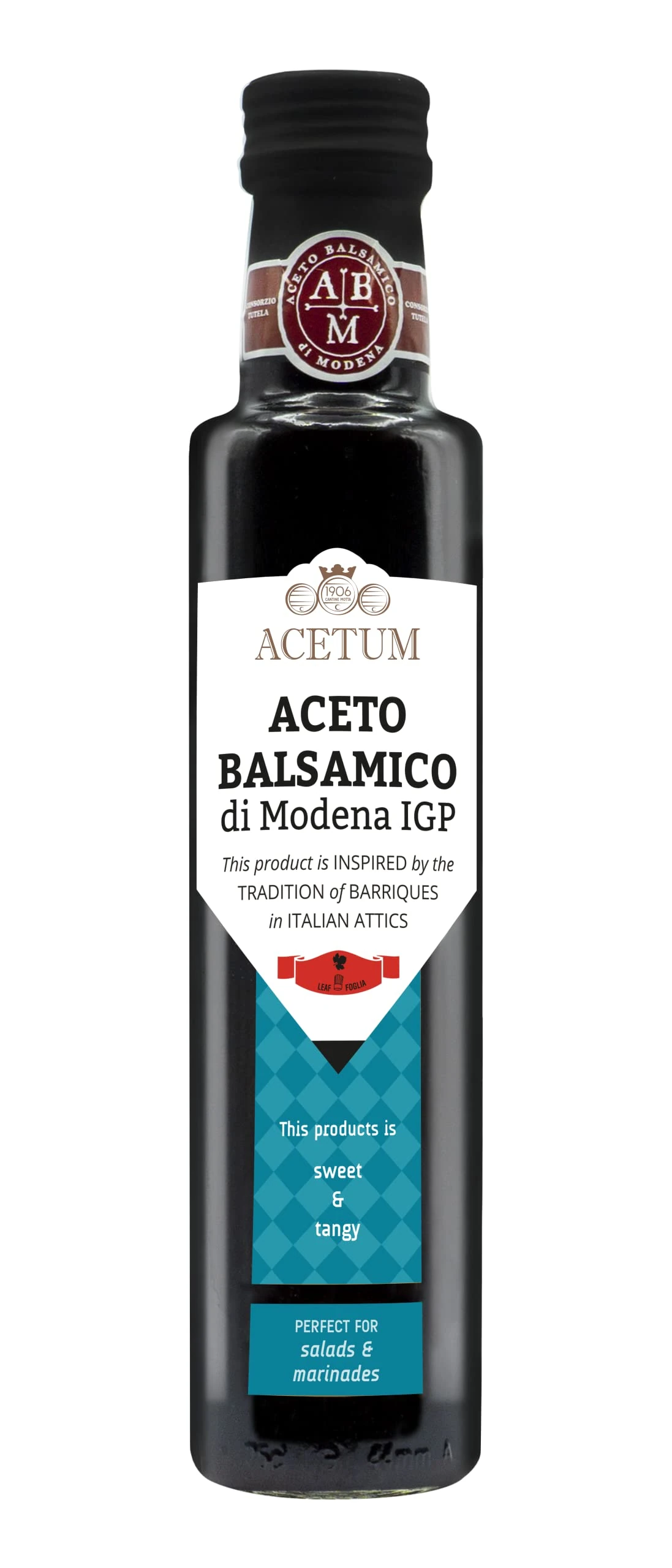 Acetum Balsmic Vinegar of Modena 1 Leaf 250ml