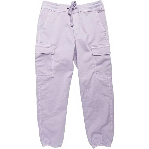 REPLAY Girl's SG9379 Stretch Gabardine Pants, 921 Lavander, 8A