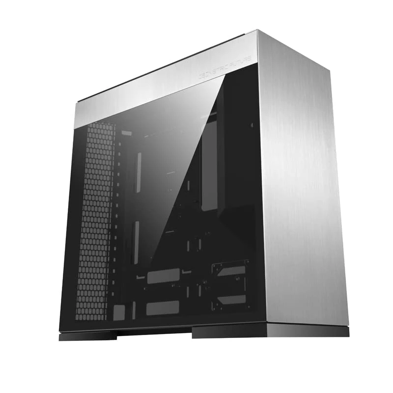 Geometric Future M8 Dharma White Mid Tower E-ATX/ATX PC Case, Vertical Air Duct Design, USB3.1 Type C,Support 420/360 Radiator, Vertical GPU Mount, GEO-M8-DHA