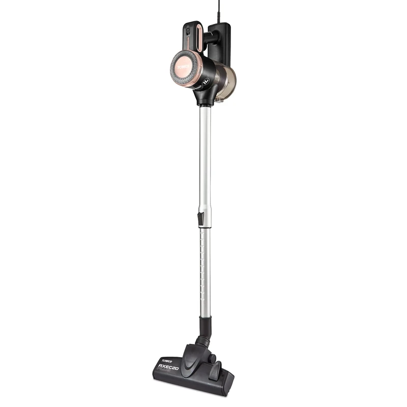 Tower T513005BLG Pro Corded 3-in-1 Vacuum Cleaner with Cyclonic Suction, Built-in HEPA 13 Filter and Detachable Handheld Mode, Black and Rose Gold