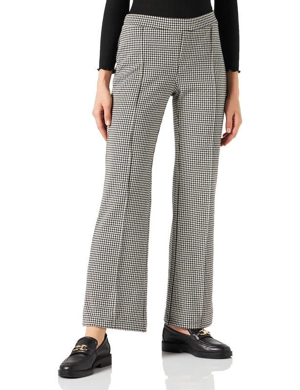 Part Two Women's PontasPW PA Pants, Black Houndstooth, 40