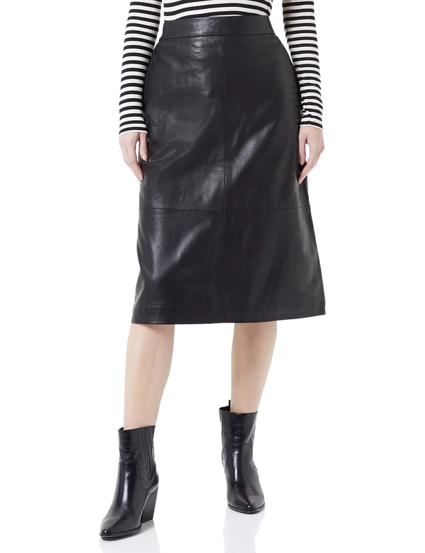 Part Two Women's Rabinepw Sk Skirt, Black, UK 4