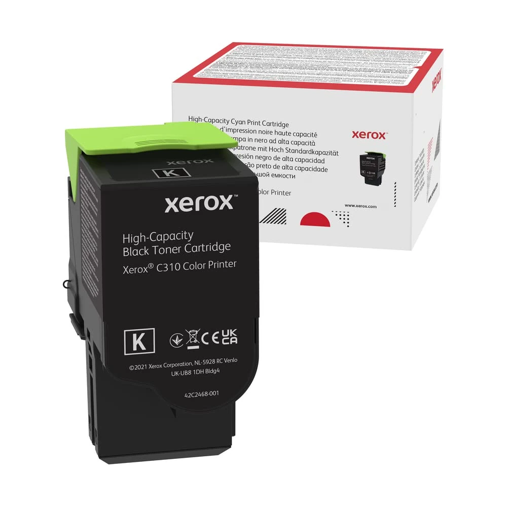 Xerox Genuine C310 / C315 Black High Capacity Toner Cartridge (8,000 pages) - 006R04364