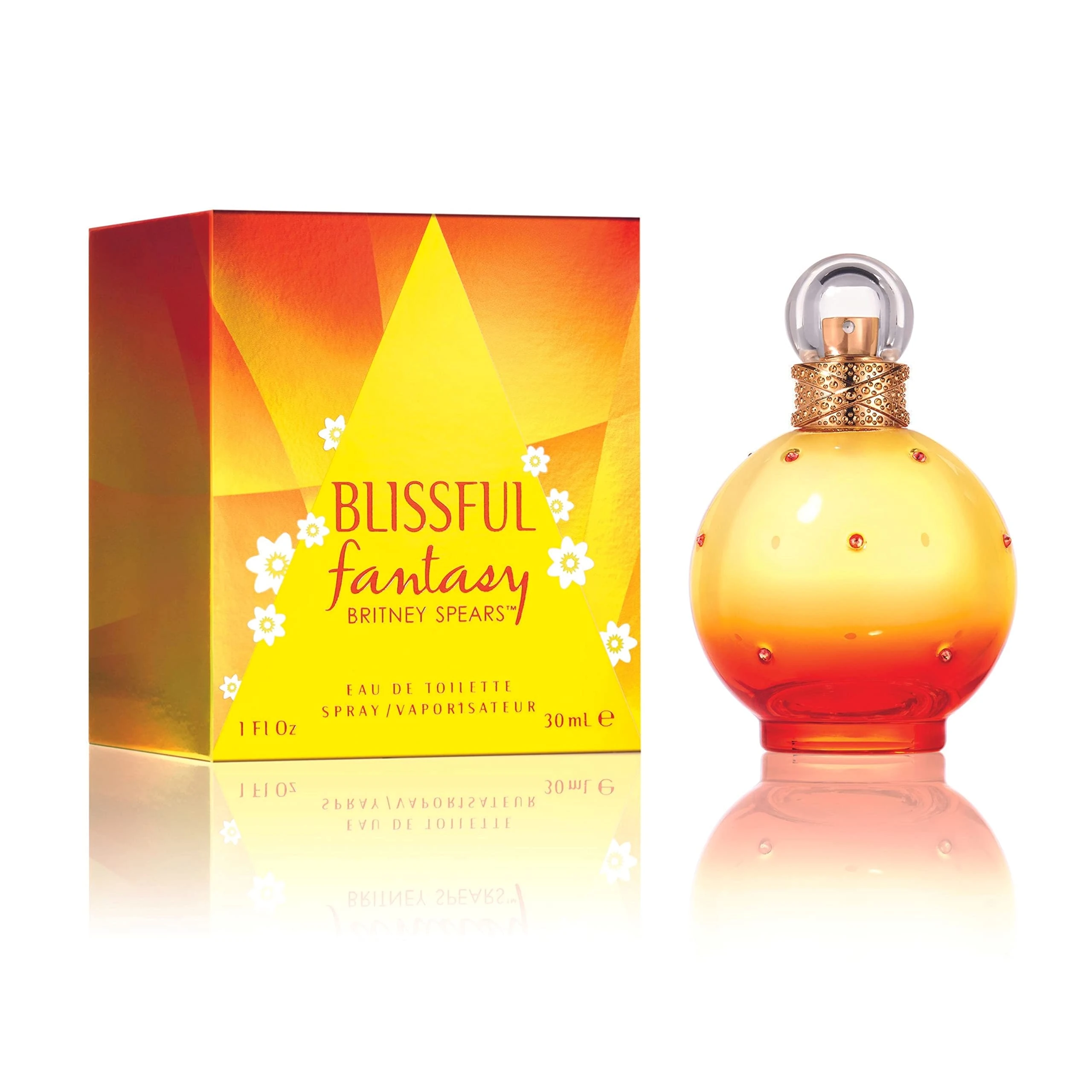 Britney Spears - Blissful Fantasy - Eau de Toilette Spray for Women - Floral, Woody, Sunny - 30 ml