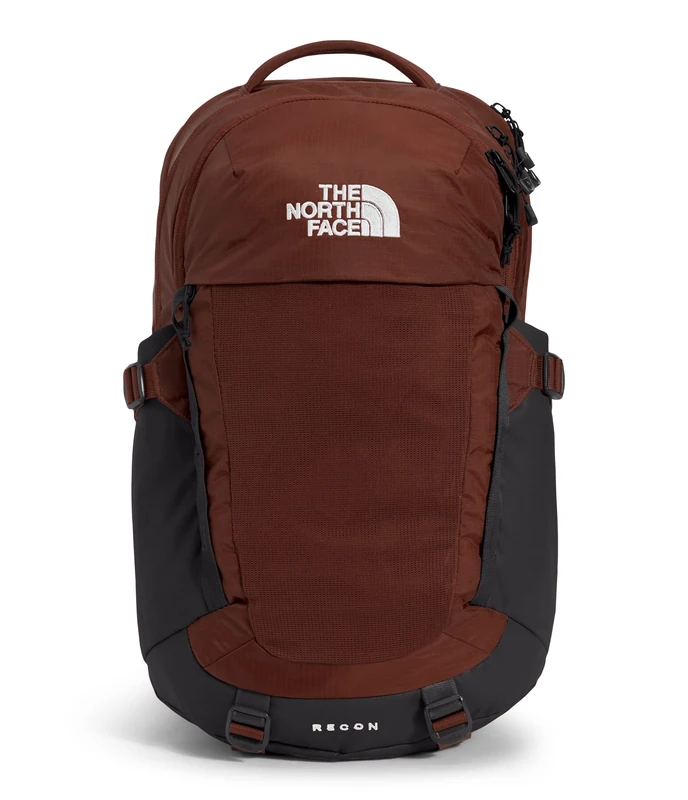 The North Face Recon Backpack - Dark Oak-TNF Black