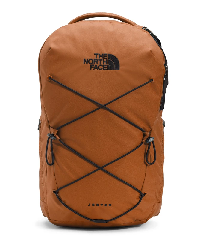 The North Face Jester Backpack Leather Brown-Tnf Black One Size