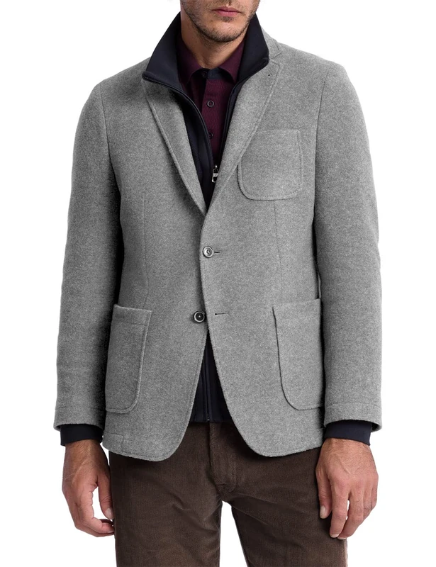 Pierre Cardin Men's Olson Blazer, lightgrey, 38S