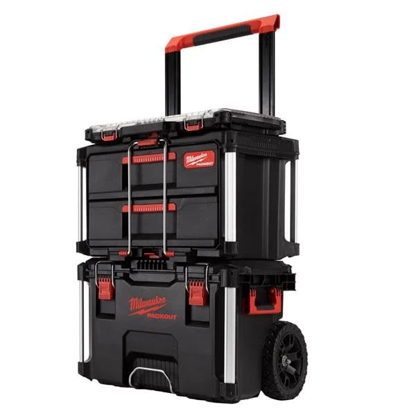 Milwaukee PACKOUT 3-Piece Starter Set, Red+black