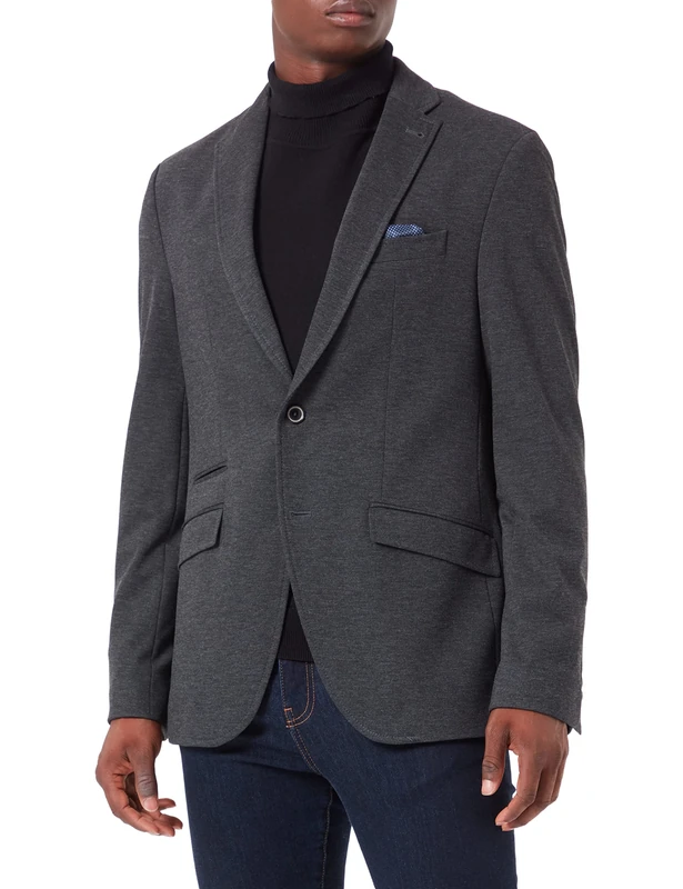 Pierre Cardin Men's Lucas Blazer, Stone Grey, 50S