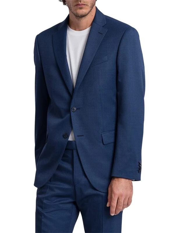 Pierre Cardin Men's Grant Blazer, Yves Blue, 38L