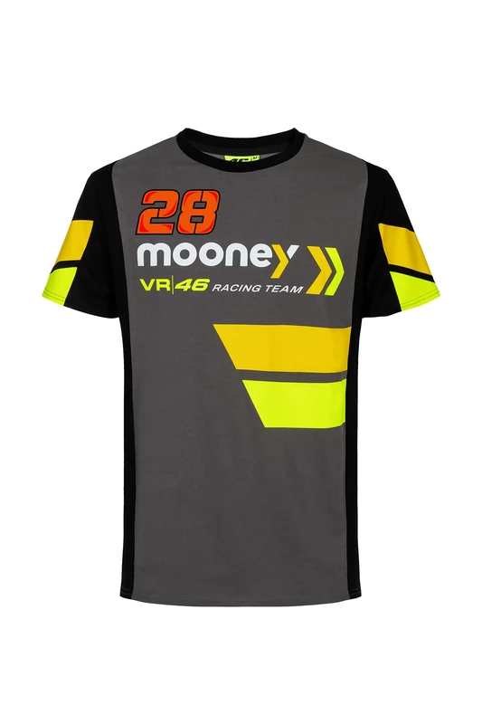 VR46 NEHGUUY Men's Antonelli T-Shirt, Dark Grey, S - Image 1
