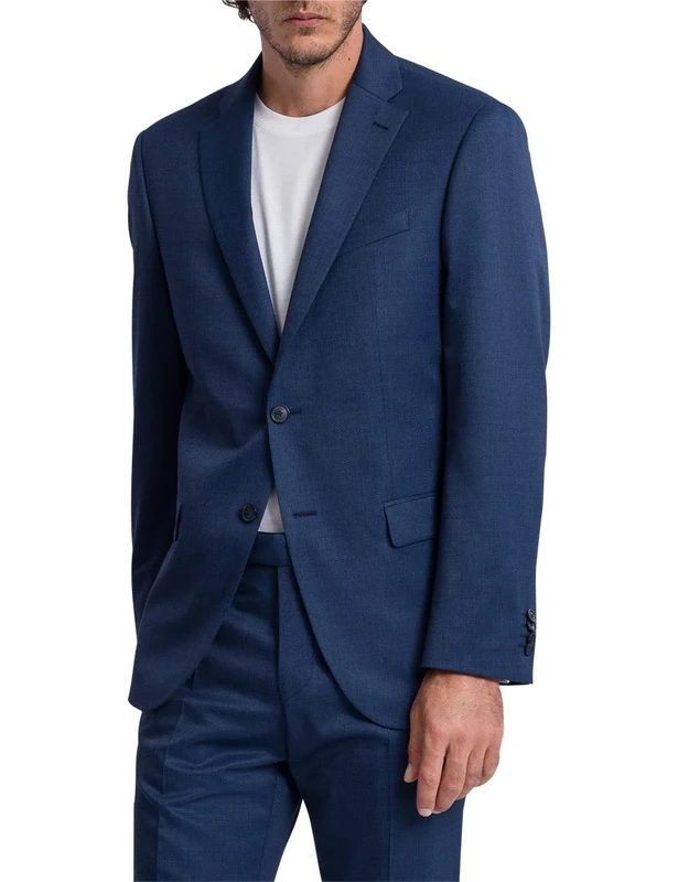 Pierre Cardin Men's Grant Blazer, Yves Blue, 42L