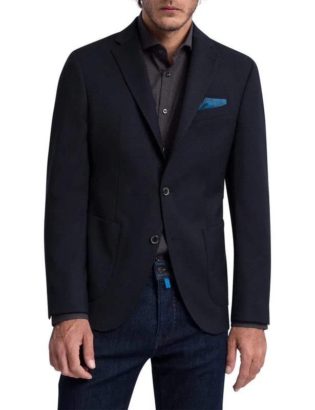 Pierre Cardin Men's Michel Blazer, Navy, 14 UK
