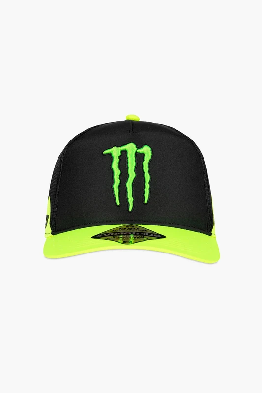 VR 46 Hat with Visor Sponsor WRT 2022 Unisex-Adult One Size Black