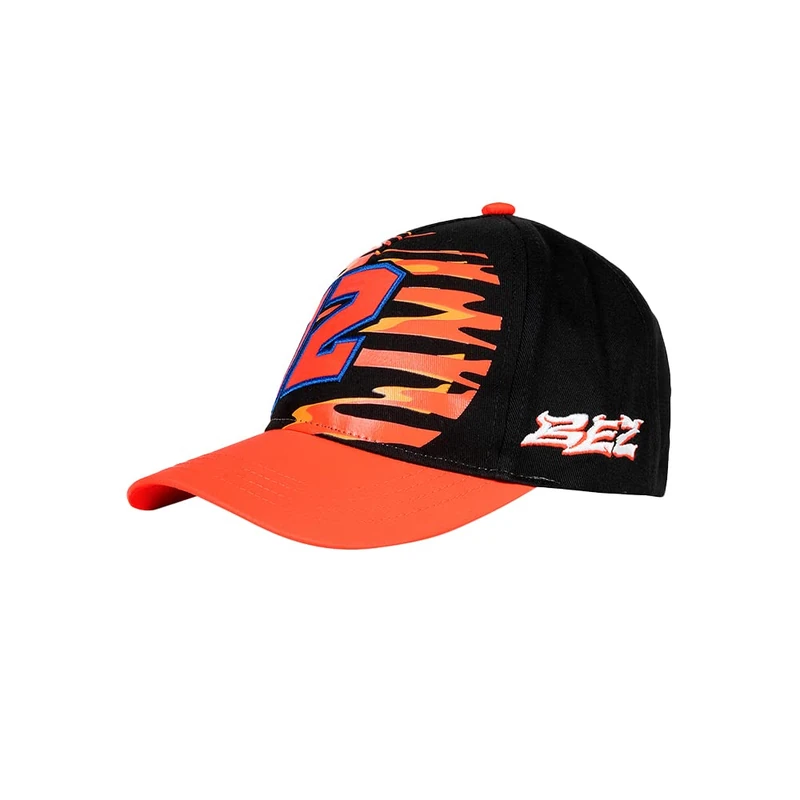 VR 46 Boy's Marco Bezzecchi Hat with Visor, Multi, One Size - Image 1