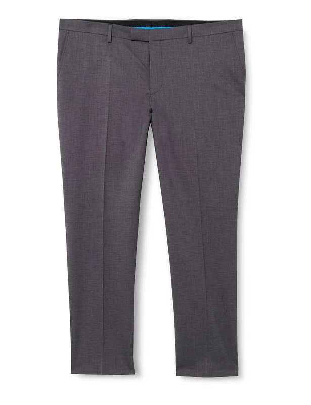 Pierre Cardin Men's Ryan Suit Pants, Meteorite, W34