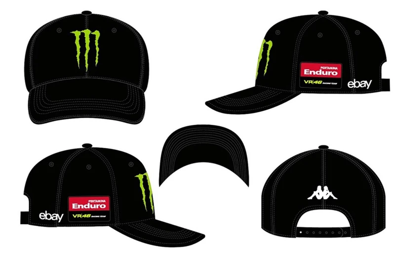 VR46 Team Pertamina Cap,Man,Black,One Size - Image 1