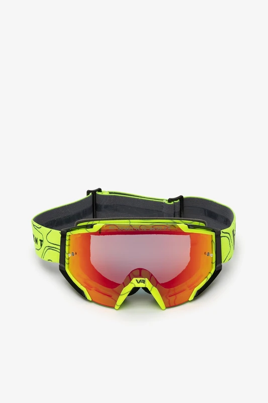 Valentino Rossi VR46 Mask Racing MX,One Size,Yellow