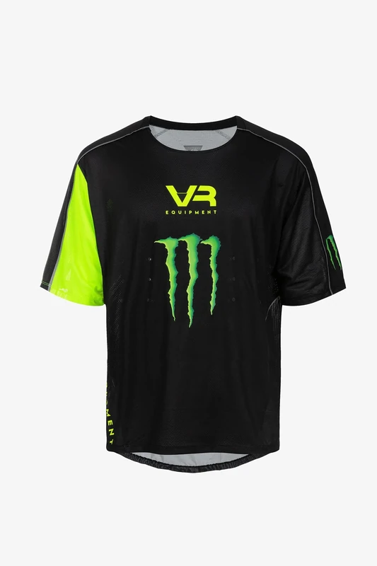 Valentino Rossi VR46 T-Shirt Performance Monster Energy,L,Black