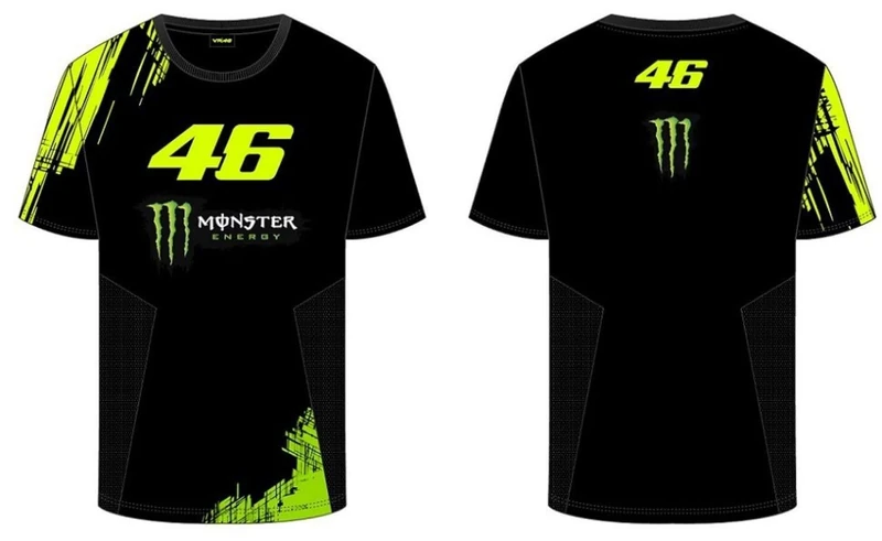 Valentino Rossi VR46 Monster Dual Line Tank Top, Women's, XL, Black