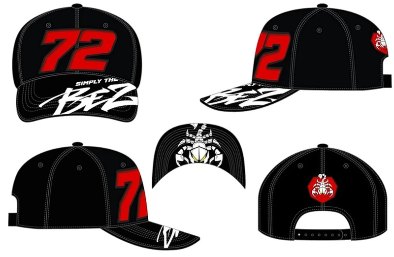 VR/46 RIDERS ACADEMY Marco Bezzecchi Cap,Man,Black,One Size