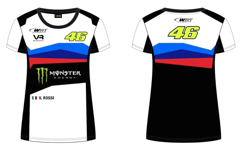 Valentino Rossi VR46 WRT Line T-Shirt, Women, M, Multi