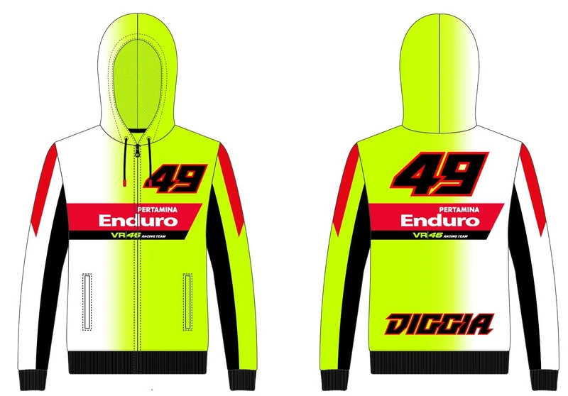 VR46 Team Pertamina Fleece,Man,Multi,S