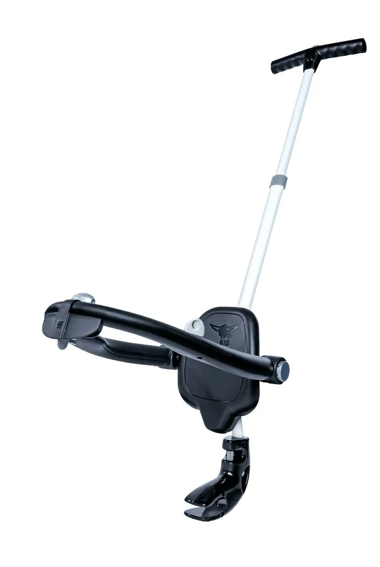 BIG Premium Push Bar - 4-Way Height Adjustable Push Bar for BIG Bobby Car Models Classic, Next, New and Neo, for Children from 1 Year Old, Black