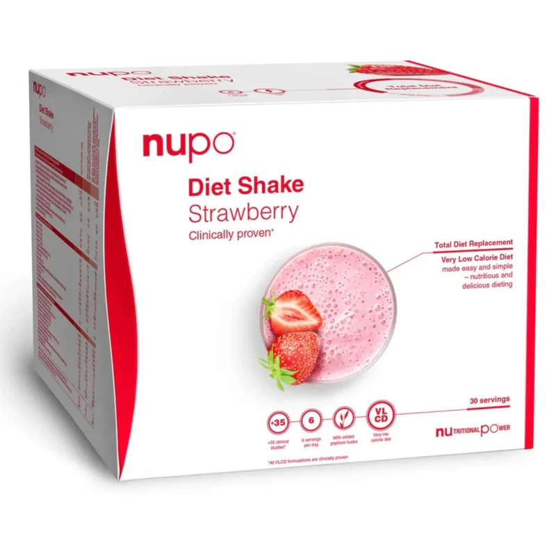 Nupo - Diet Shake Strawberry 30 Servings - Image 1