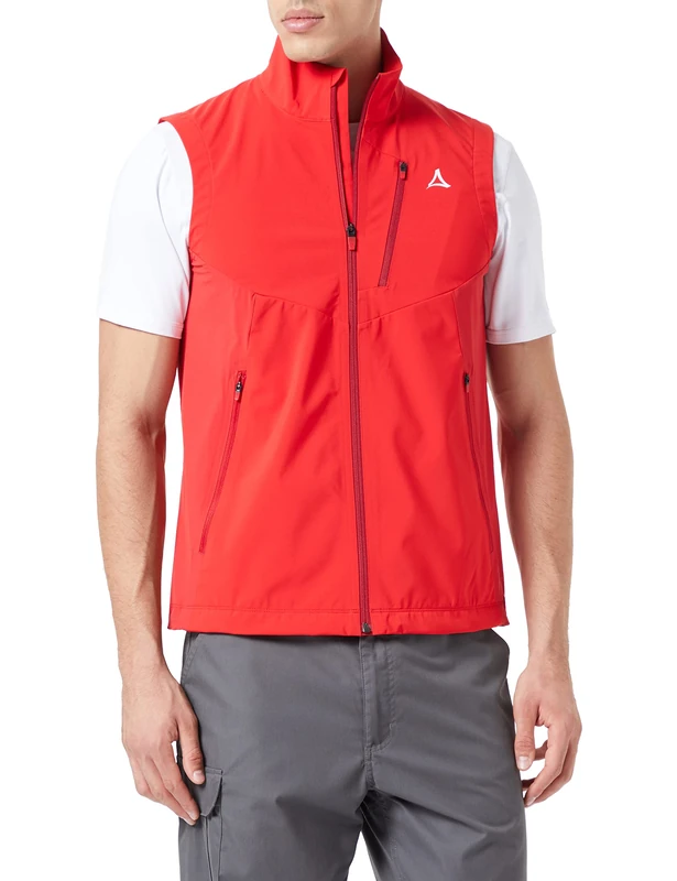 Schöffel Men's Avdalen Waistcoats, Goji Berry, 40 - Image 1