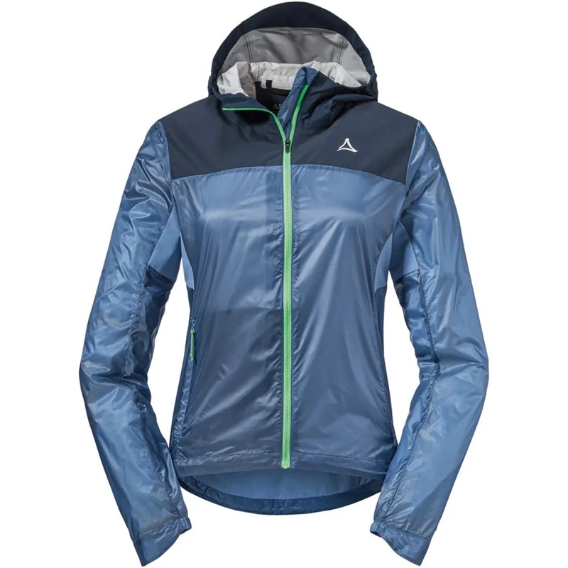 Schöffel Women's Hybrid Flow Trail Jacket, Zen Blue, 12