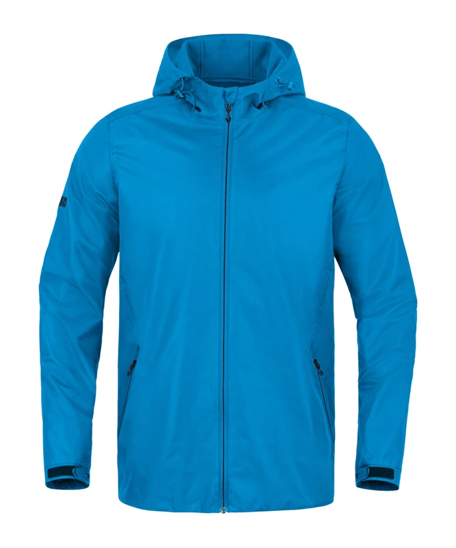 JAKO Men's Round All-Weather Jacket (Full-Length Zip), Blue, XXX-Large