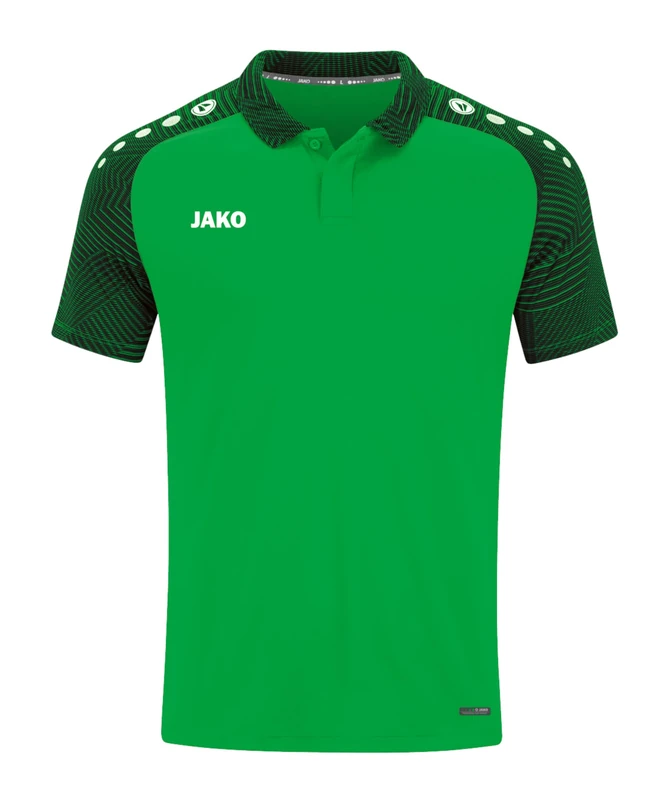 JAKO Men's Polo Shirt Performance, softgreen/Black, XXL - Image 1