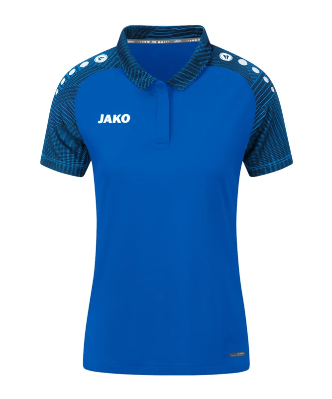 JAKO Women's Polo Shirt Performance, Royal/Navy, 40