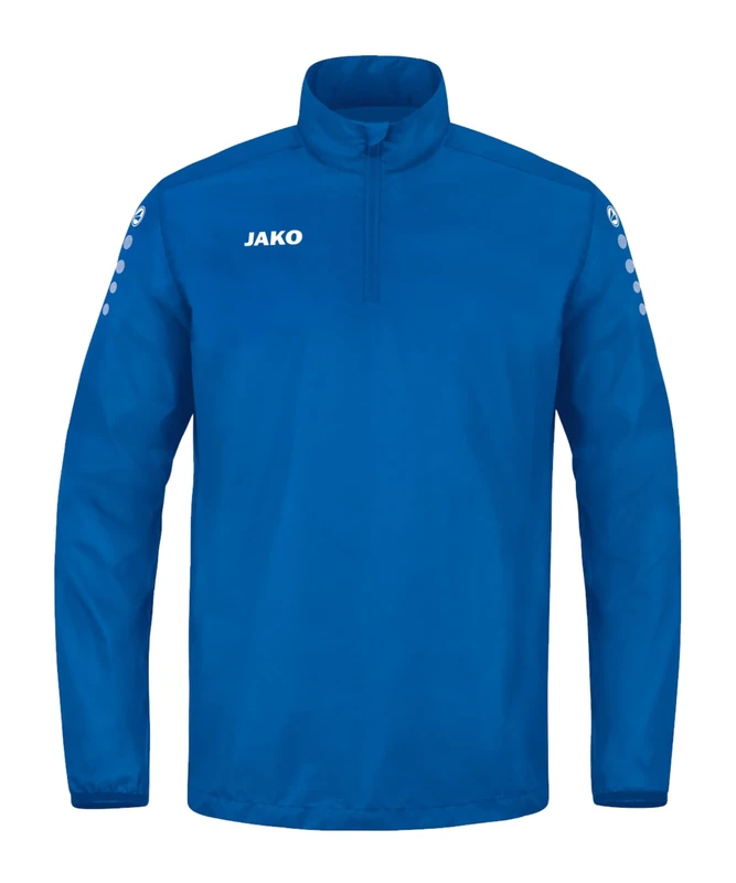 JAKO Men's Rainzip Team All-Weather Sweat/Zip top, Royal, XL