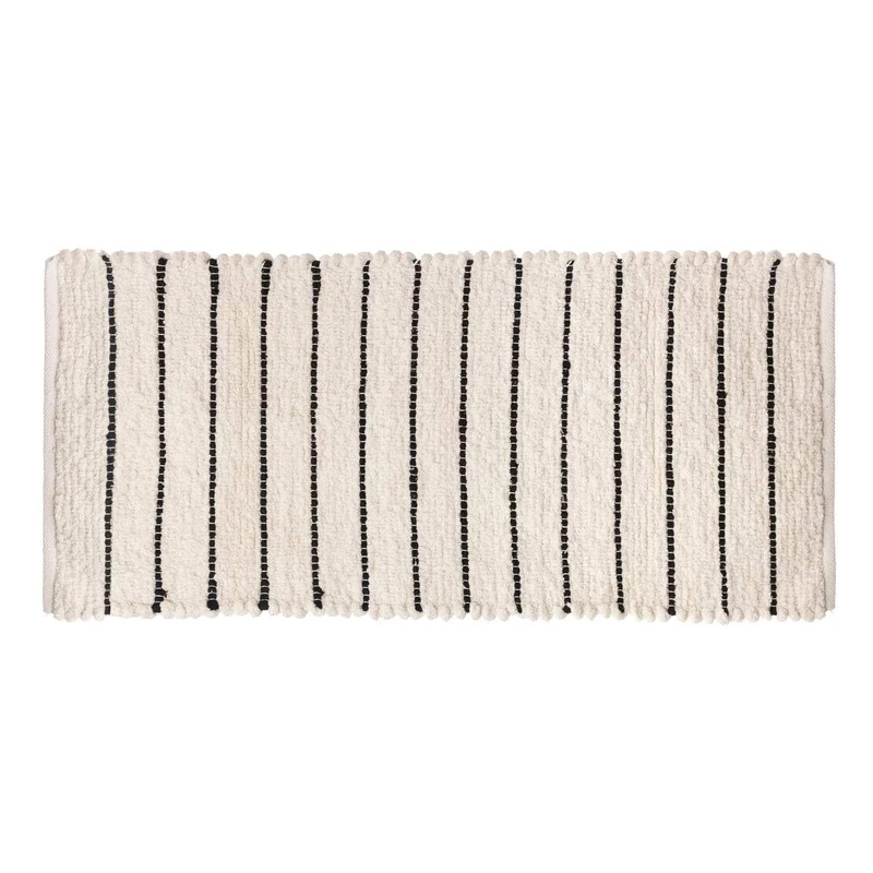 Five Large Microfibre Cotton Bathroom Mat 50 x 120 cm