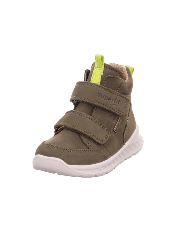 Superfit Boys BREEZE leicht gefütterte Gore-Tex Sneaker, GRüN 7000