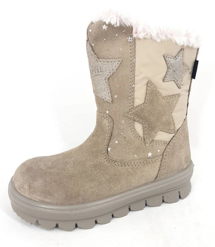 Superfit Girl's Flavia Warm gefütterte Gore-Tex Stiefel, Beige 4000