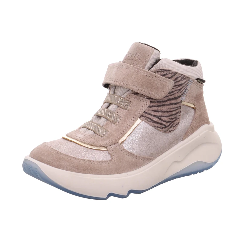 Superfit Girls' Melody Trainers, Beige 4000, 11.5 UK Child