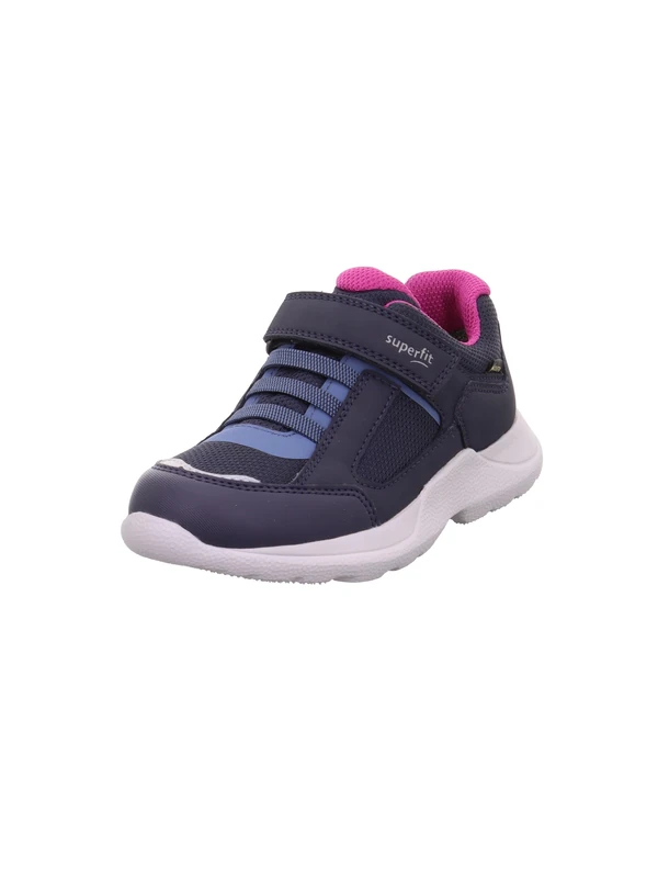 Superfit Girls' Rush Sneaker Gore-Tex 1-006225 Boots, Blue Pink 8010, 42 EU - Image 1